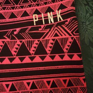 Vs pink aztec bling leggings med